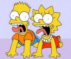 Барт и Лиза кричала